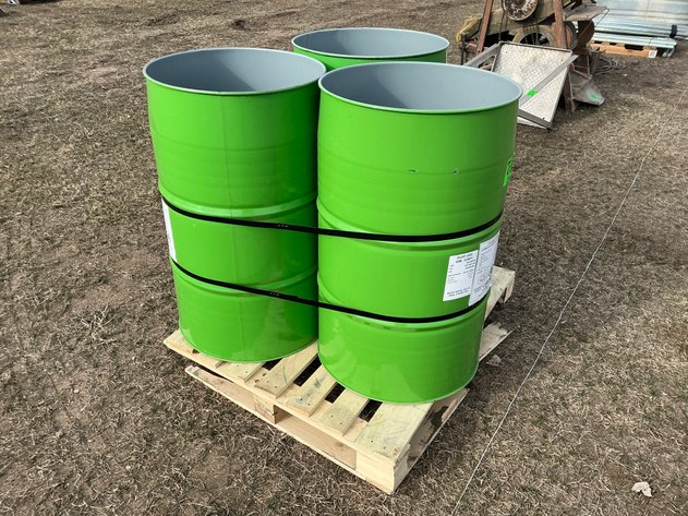 Image for (3) steel 55 gallon drums