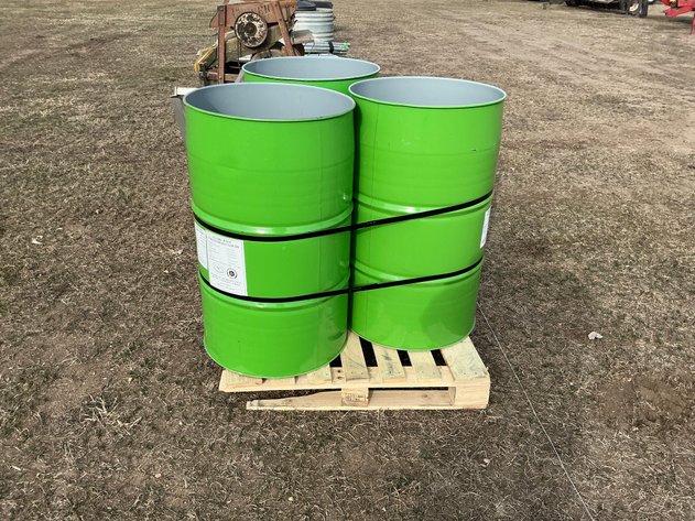 Image for (3) steel 55 gallon drums