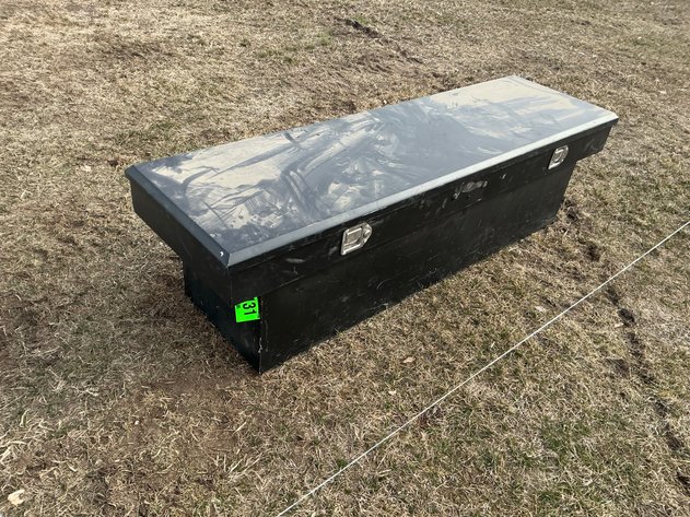Image for Steel truck toolbox for standard pickup