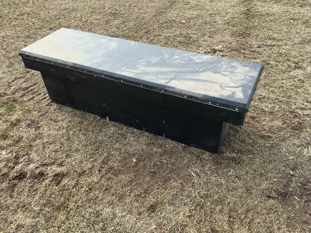 Image for Steel truck toolbox for standard pickup