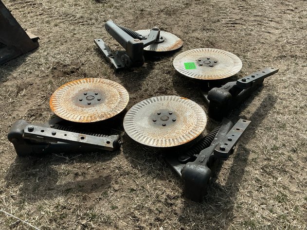 Image for (4) coulters off of John Deere 2700 plow