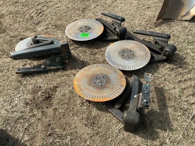Image for (4) coulters off of John Deere 2700 plow