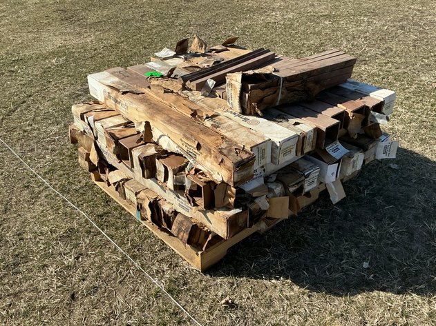 Image for Timbertech 4' ornamental rail post covers (color cedar)