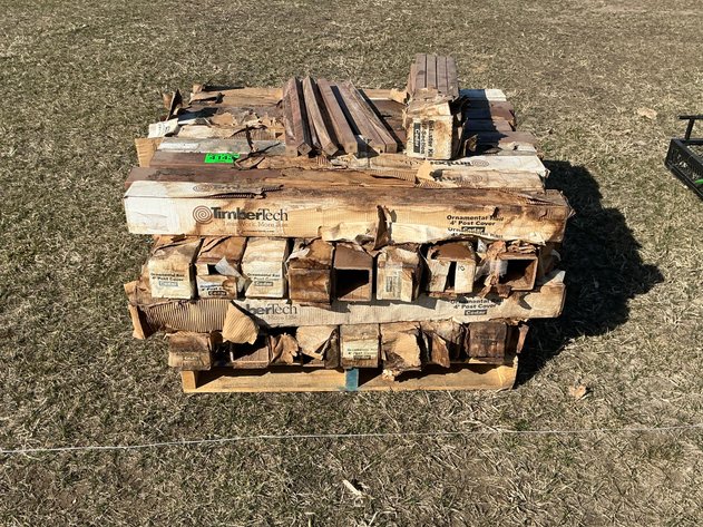 Image for Timbertech 4' ornamental rail post covers (color cedar)