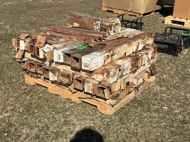 Image for Timbertech 4' ornamental rail post covers (color cedar)