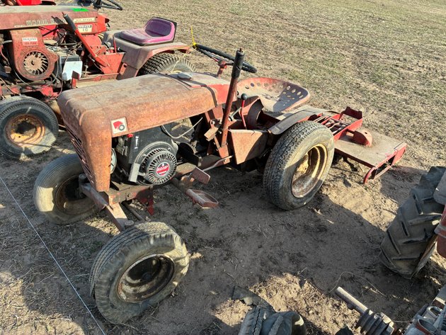 Image for Wheel Horse garden tractor w/deck