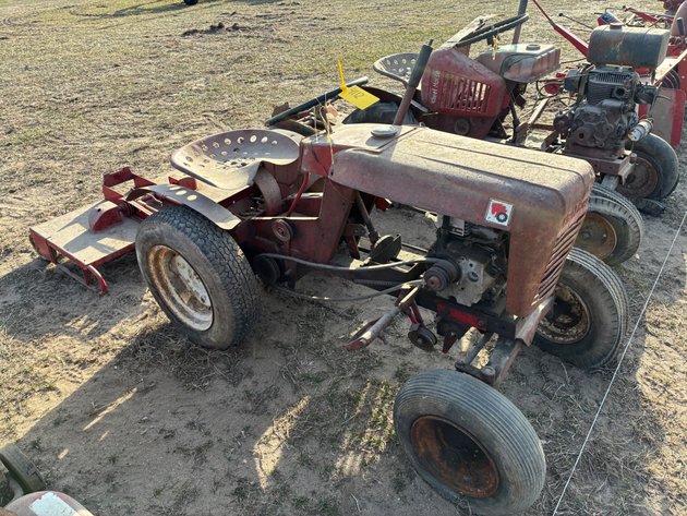 Image for Wheel Horse garden tractor w/deck
