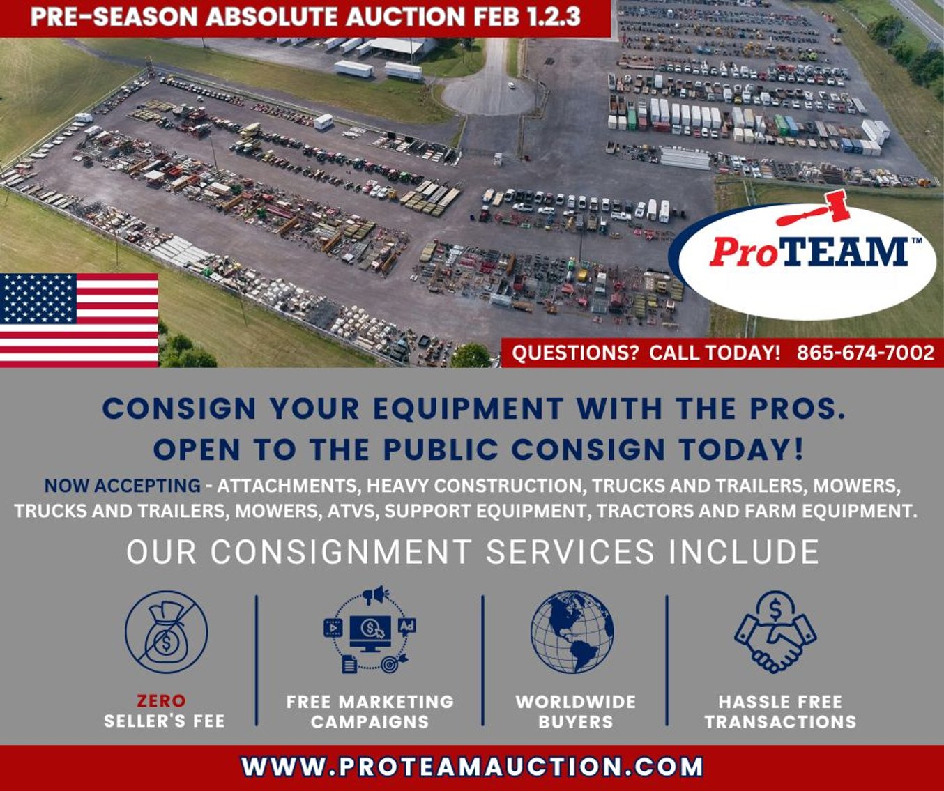 Image for RING 1 - 15th ANNUAL PRE-SEASON ABSOLUTE AUCTION