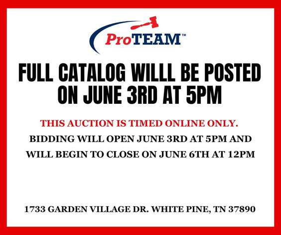 Image for Ring 6- ONLINE ONLY MISC. ROW (TIMED AUCTION)