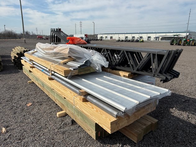 Image for 32'X48'X14' TALL FULLY ENCLOSED BUILDING PACKAGE