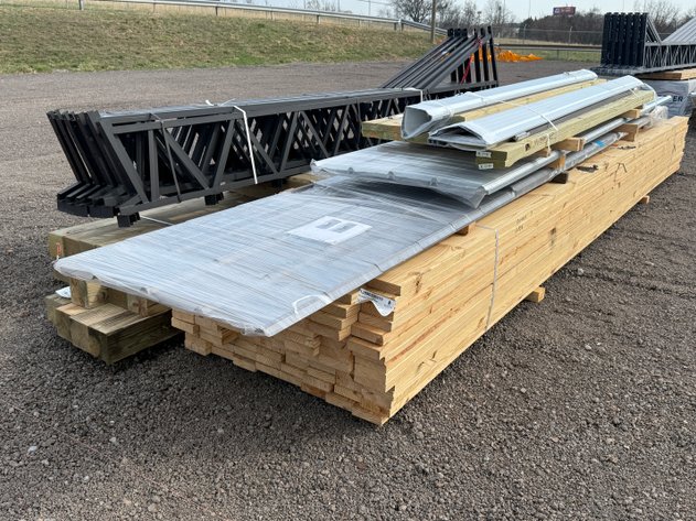 Image for 32'X50'X14' TALL FULLY ENCLOSED BUILDING PACKAGE