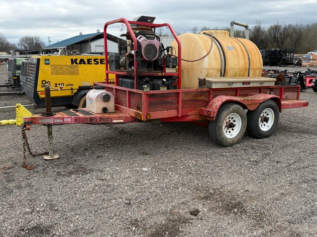 Image for 12' BUMPER PULL PRESURE WASHING TRAILER