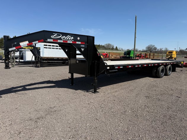 Image for 2025 DELTA 30' GOOSENECK TRAILER