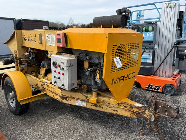 Image for MAYCO ST45 TOWABLE CONCRETE PUMP