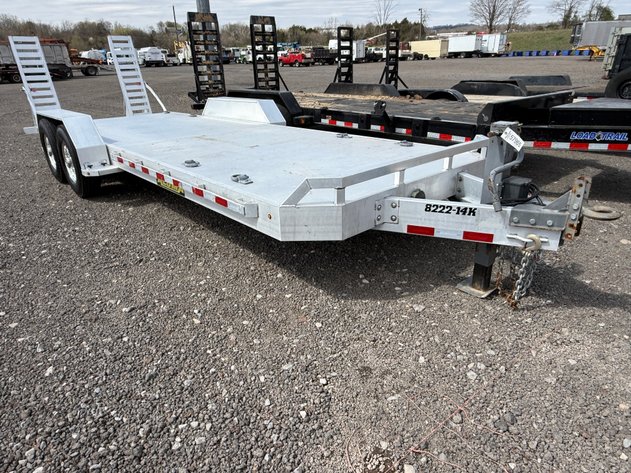 Image for 2020 ALUMA 22' PINTLE HITCH ALUMINUM TRAILER
