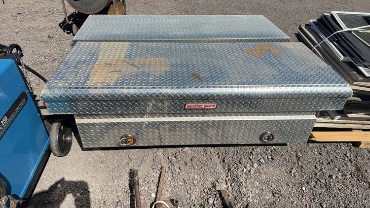 Image for QTY(2) WEATHER GUARD ALUMINUM TRUCK BED TOOL BOXES