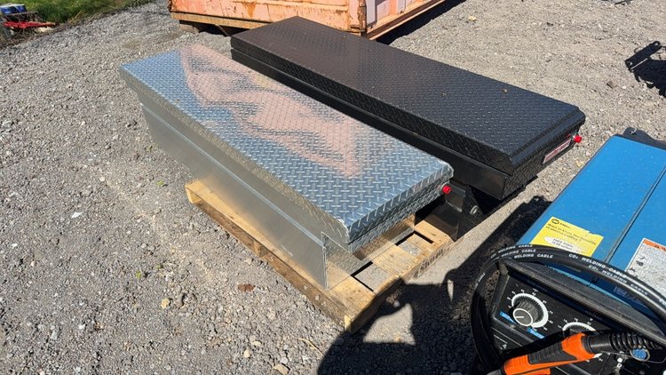 Image for QTY(2) WEATHER GUARD ALUMINUM TRUCK BED TOOL BOXES