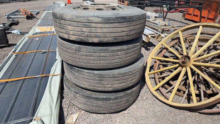 Image for QTY (4) 22.5 TIRES