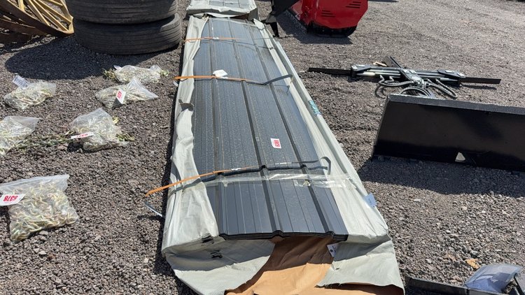 Image for BUNDLE OF 12' ROOFING METAL