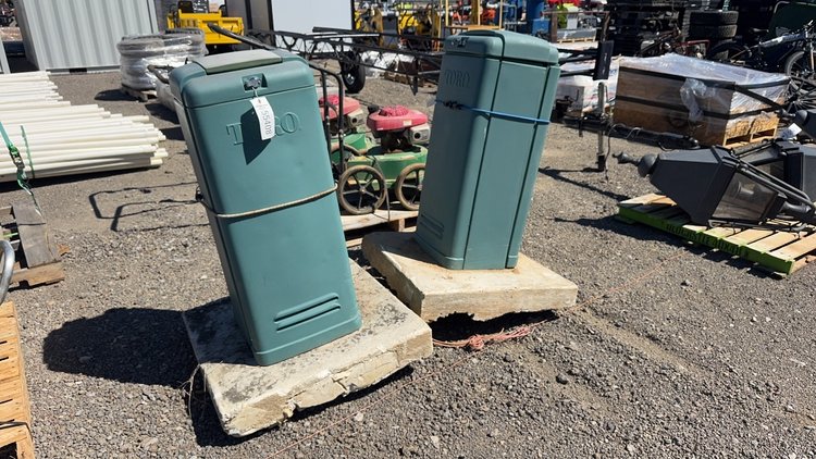 Image for QTY (2) IRRIGATION CONTROL BOX