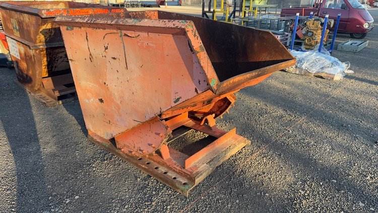 Image for FORKLIFT SELF DUMPING PORTABLE DUMPSTER