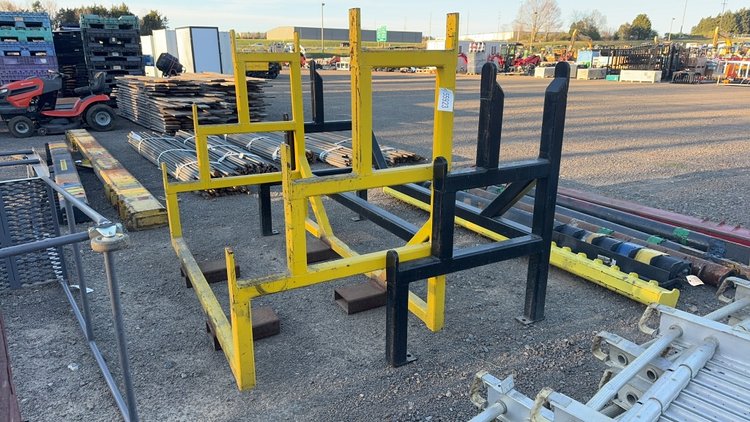 Image for QTY (2) METAL STORAGE RACK