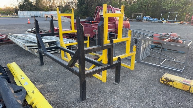 Image for QTY (2) METAL STORAGE RACK