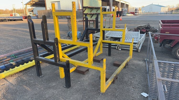 Image for QTY (2) METAL STORAGE RACK