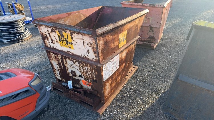 Image for FORKLIFT SELF DUMPING PORTABLE DUMPSTER