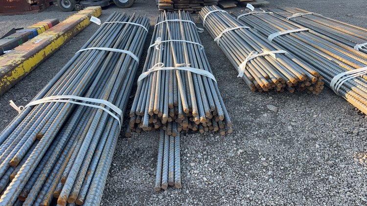 Image for BUNDLE OF VARIOUS SIZE REBAR