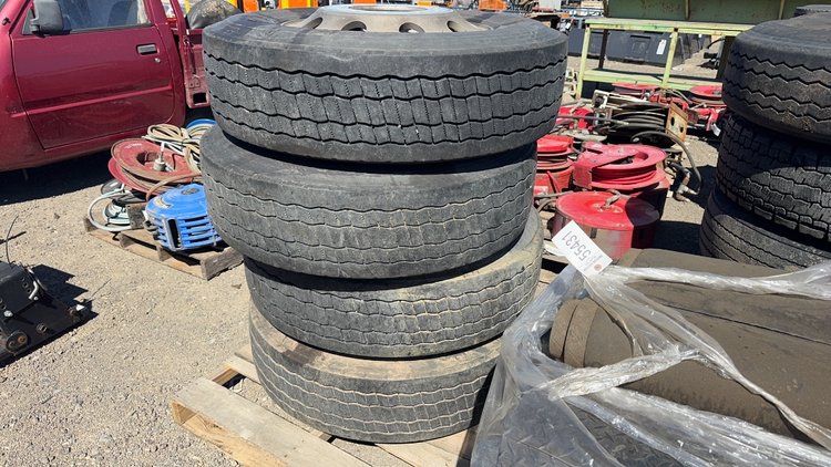 Image for QTY (4) 22.5 TIRES
