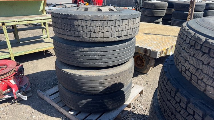 Image for QTY (4) 22.5 TIRES