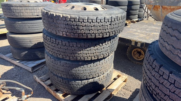 Image for QTY (4) 22.5 TIRES
