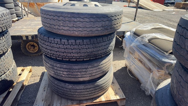 Image for QTY (4) 22.5 TIRES