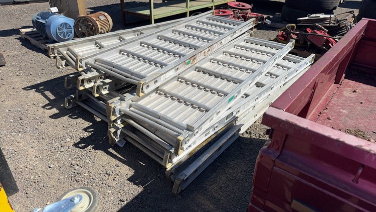 Image for QTY (10) 8' WERNER ALUMINUM WALK BOARDS