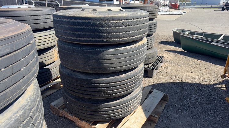 Image for QTY (4) 22.5 TIRES