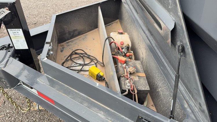 Image for 2025 IRONBULL 16' BUMPER PULL DUMP TRAILER