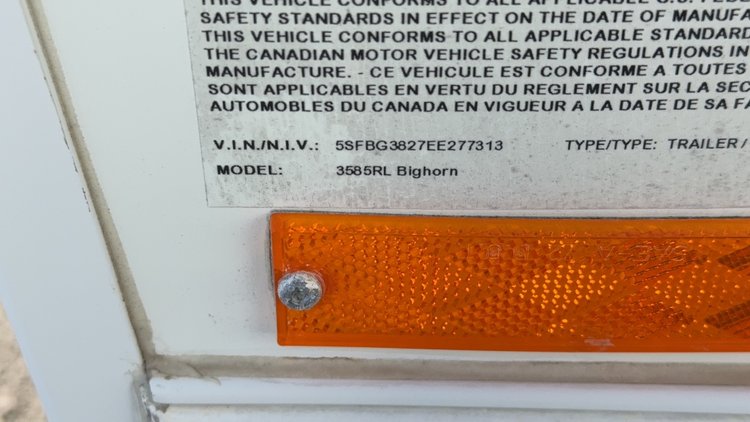 Image for 2014 BIG HORN 36' 5TH WHEEL CAMPER