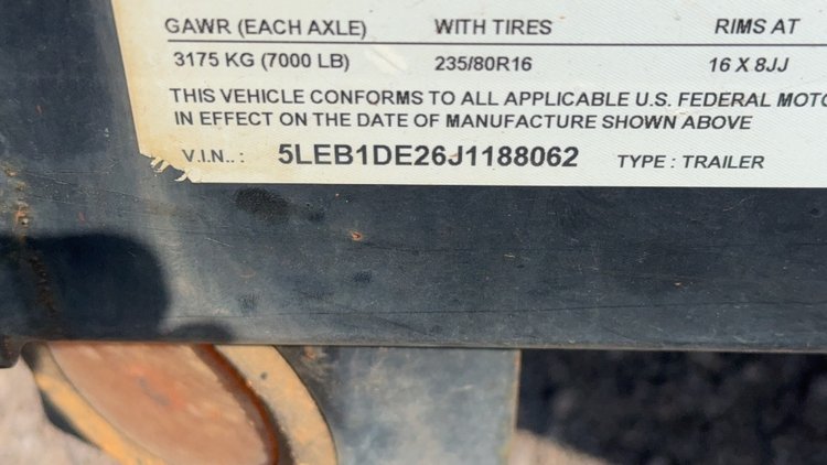 Image for 2018 GATOR MADE 14' BUMPER PULL DUMP TRAILER