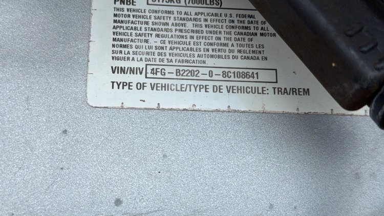 Image for 2008 FEATHER LITE 20' ALUMINUM STOCK TRAILER