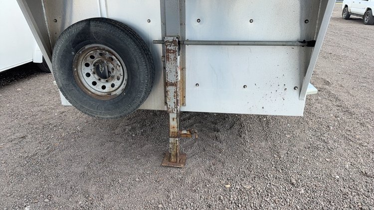 Image for 2008 FEATHER LITE 20' ALUMINUM STOCK TRAILER