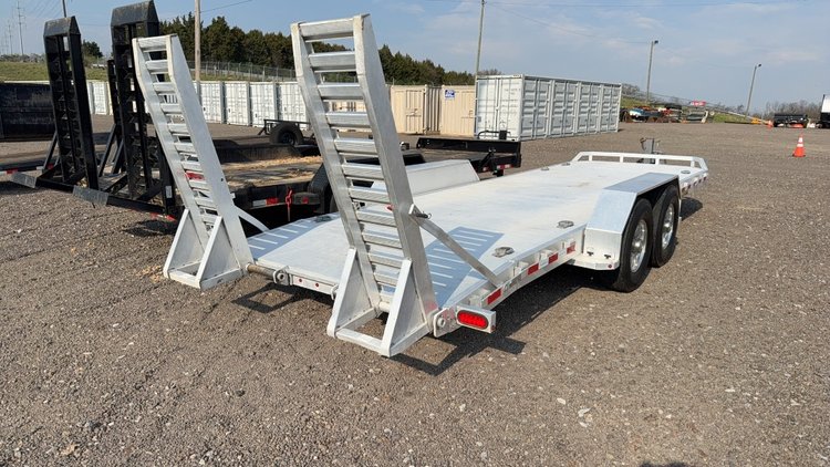 Image for 2020 ALUMA 22' PINTLE HITCH ALUMINUM TRAILER