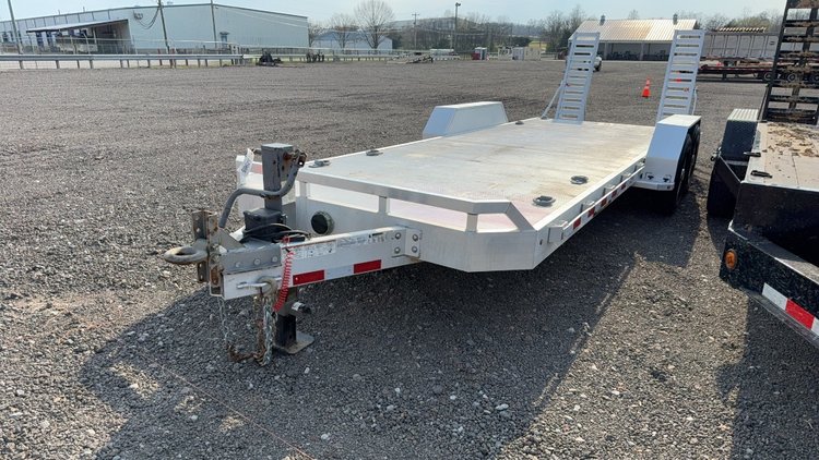 Image for 2020 ALUMA 22' PINTLE HITCH ALUMINUM TRAILER