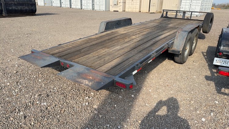 Image for 2016 KAUFMAN 22' BUMPER PULL TILT TRAILER
