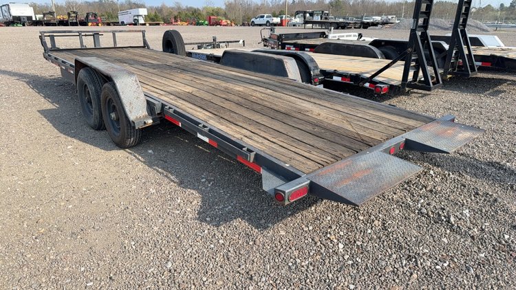 Image for 2016 KAUFMAN 22' BUMPER PULL TILT TRAILER