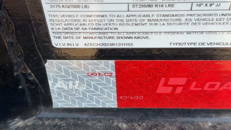 Image for 2024 LOAD TRAIL 20' BUMPER PULL TRAILER