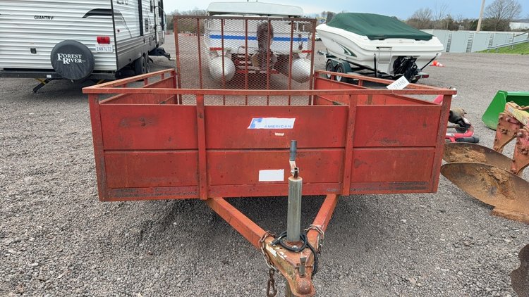 Image for AMERICAN 10' BUMPER PULL TRAILER