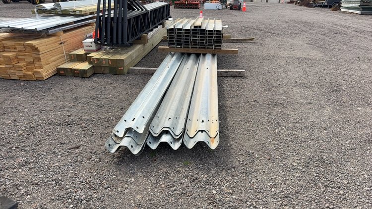 Image for APPROX 15 PCS. OF 25' GUARDRAIL