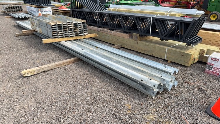 Image for APPROX 15 PCS. OF 25' GUARDRAIL