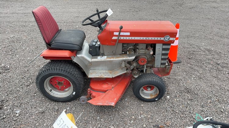 Image for MASSEY FERGUSON 12 RIDING MOWER